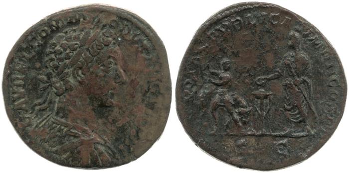 реверс RIC III Marcus Aurelius 1595