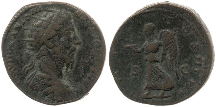 RIC III Marcus Aurelius 1242, реверс, Британский музей