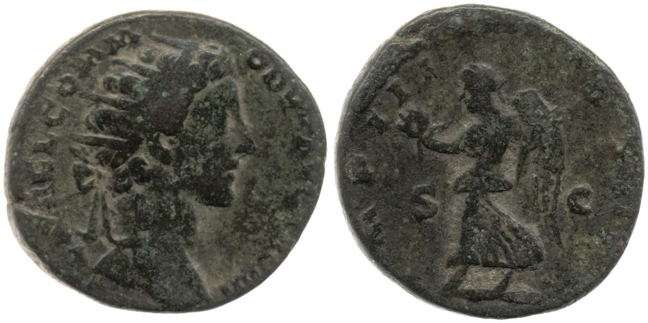 RIC III Marcus Aurelius 1614, аверс, Британский музей