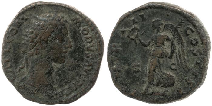 RIC III Marcus Aurelius 1614, реверс, Британский музей