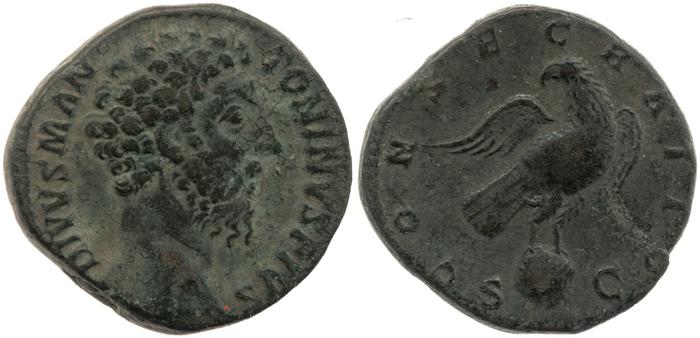 RIC III Commodus 654, реверс, bm