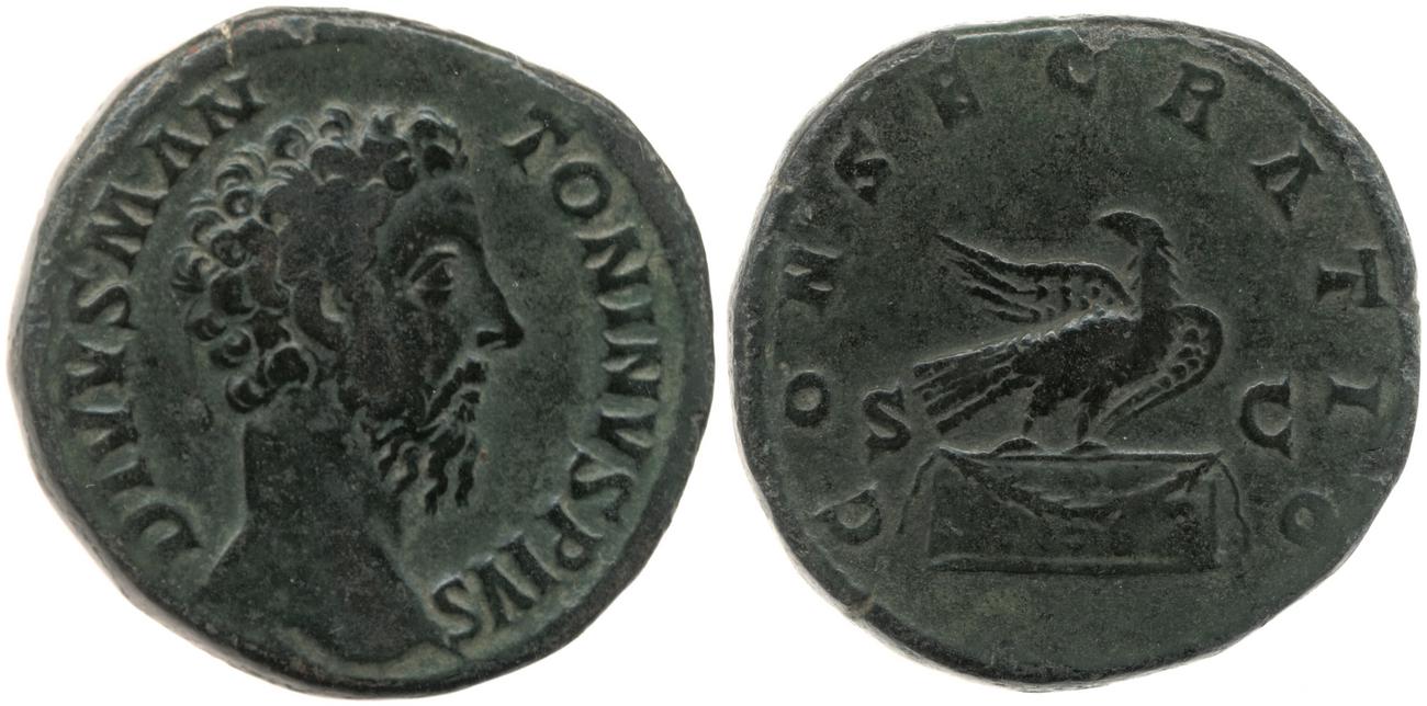 аверс RIC III Commodus 657
