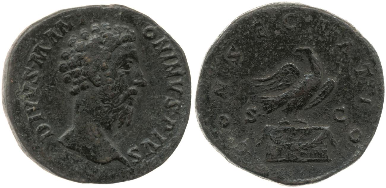 RIC III Commodus 657, аверс, bm