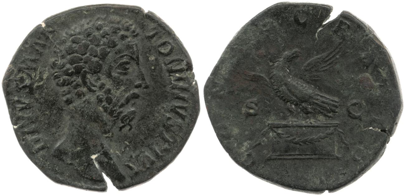 аверс RIC III Commodus 658
