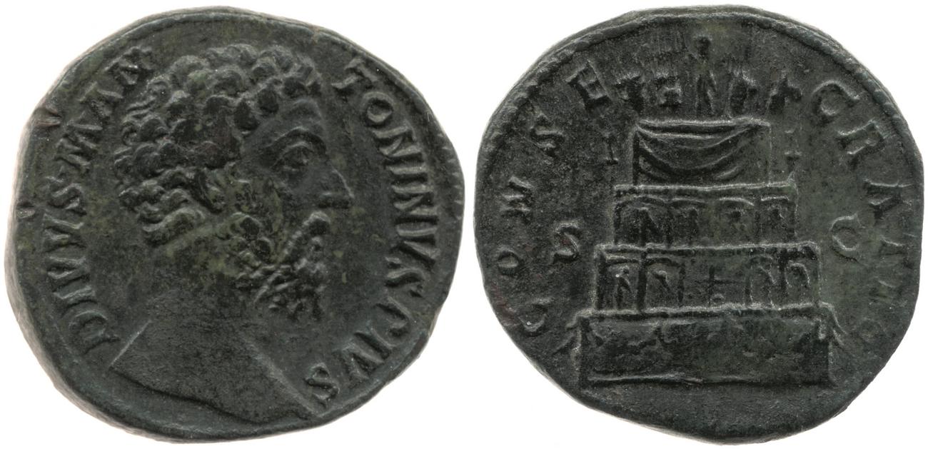 RIC III Commodus 662, аверс, bm
