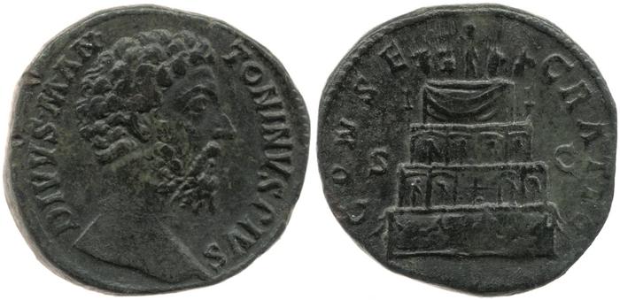 RIC III Commodus 662, реверс, bm