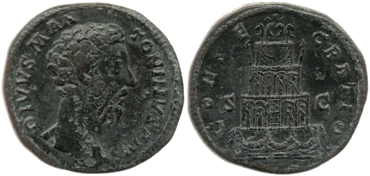 RIC III Commodus 662, аверс, bm