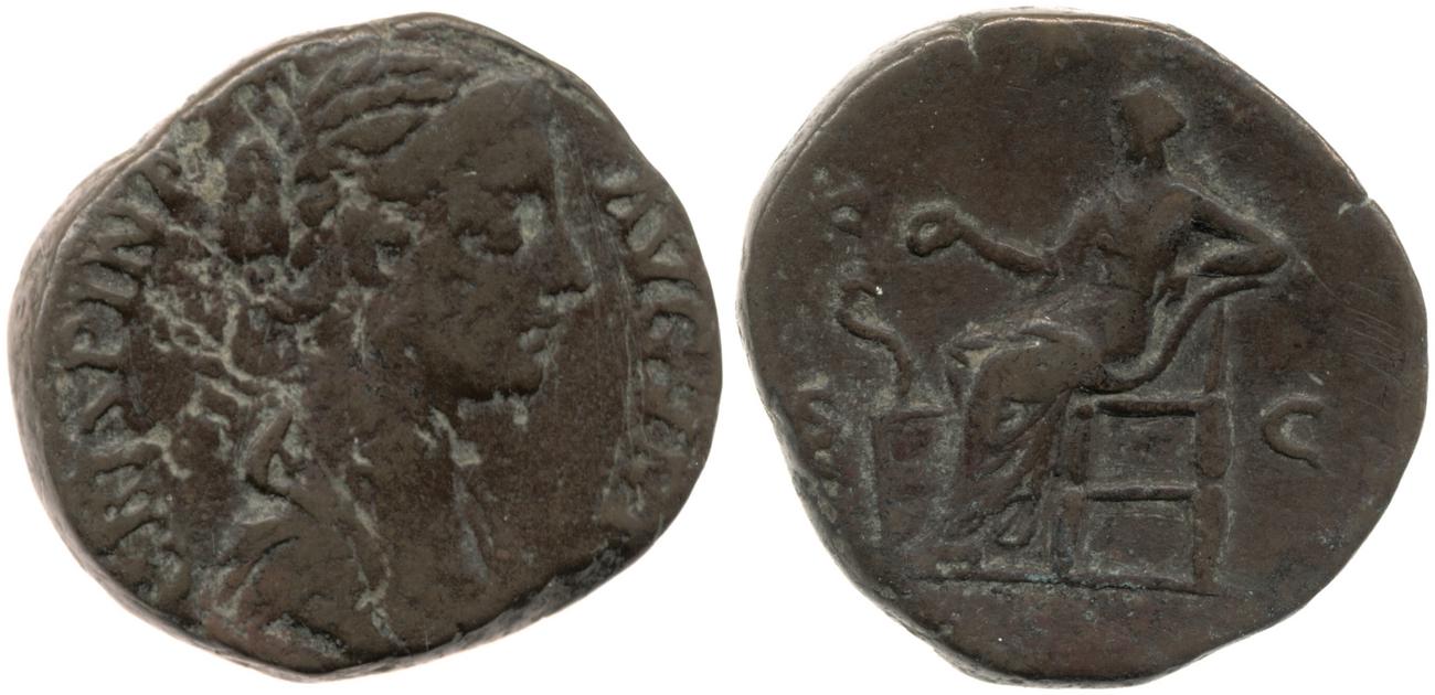 RIC III Commodus 672A, аверс, bm