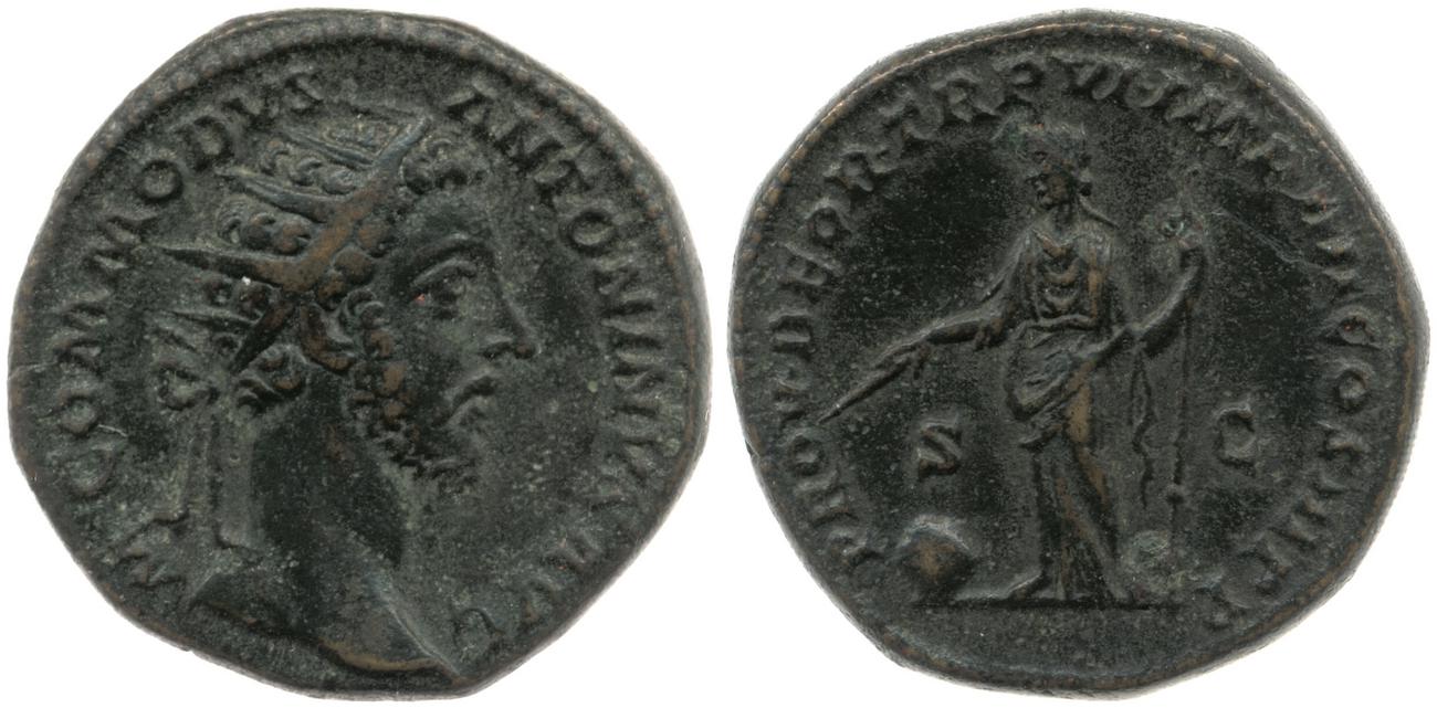 аверс RIC III Commodus 317