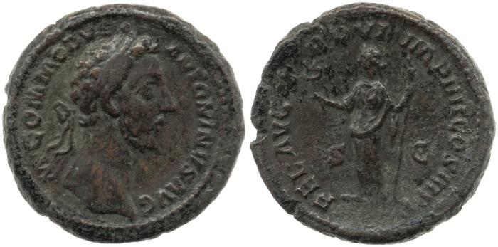 RIC III Commodus 320, реверс, bm