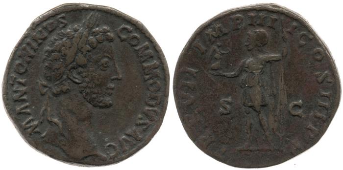 RIC III Commodus 324, реверс, bm