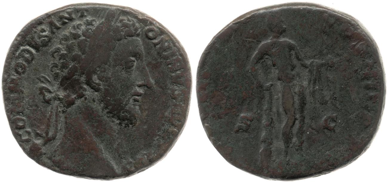 RIC III Commodus 365, аверс, bm