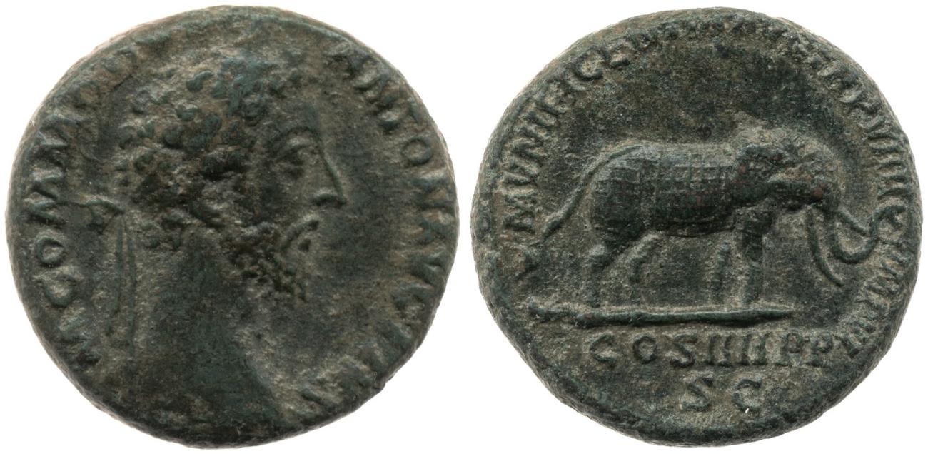 RIC III Commodus 432, аверс, bm