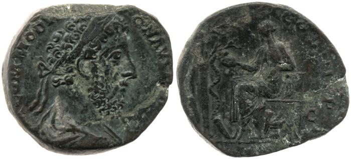 RIC III Commodus 450, реверс, Британский музей