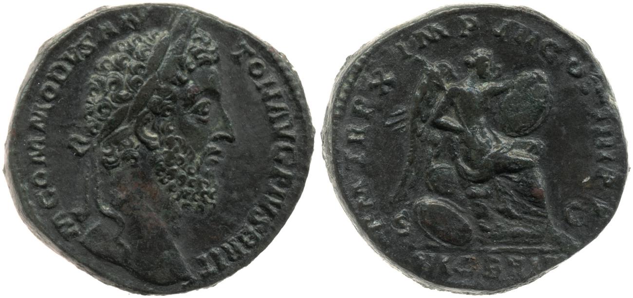 аверс RIC III Commodus 451