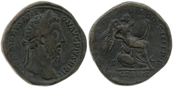 RIC III Commodus 452, реверс, Британский музей