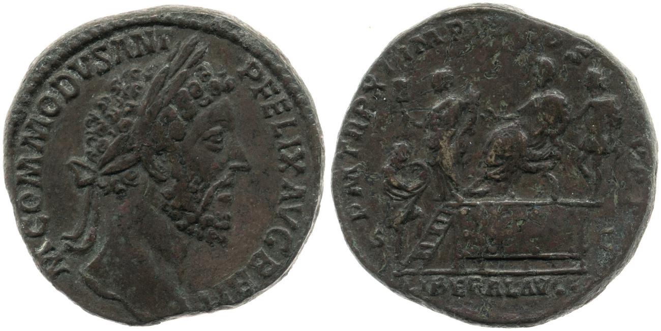 аверс RIC III Commodus 471A
