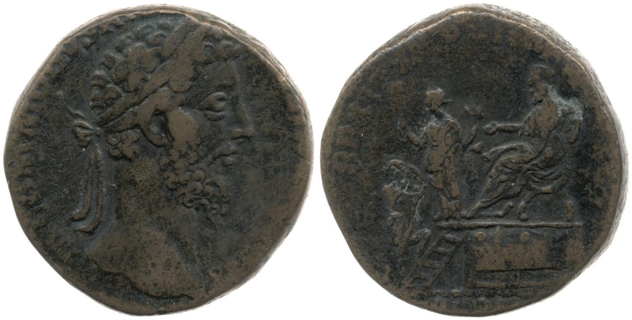 RIC III Commodus 471A, аверс, bm