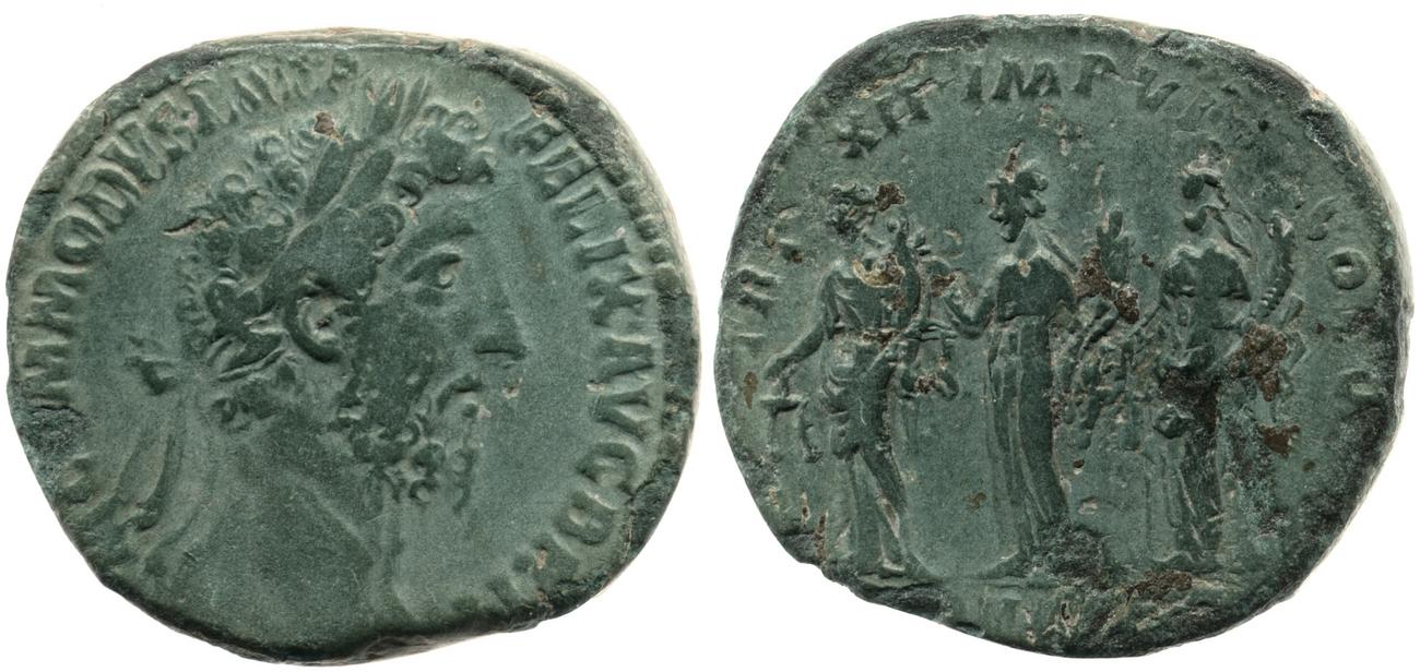RIC III Commodus 500, аверс, bm