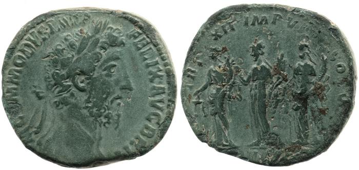RIC III Commodus 500, реверс, bm