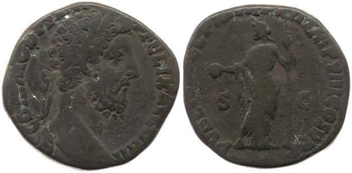 RIC III Commodus 503, реверс, bm