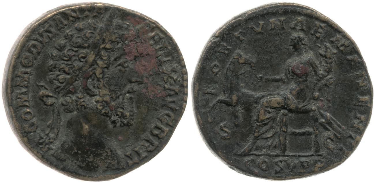 аверс RIC III Commodus 547