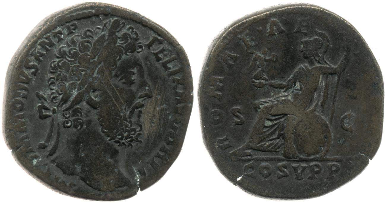 аверс RIC III Commodus 550