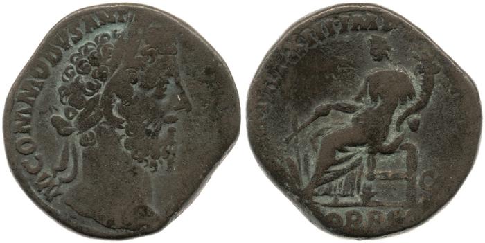RIC III Commodus 513, реверс, bm