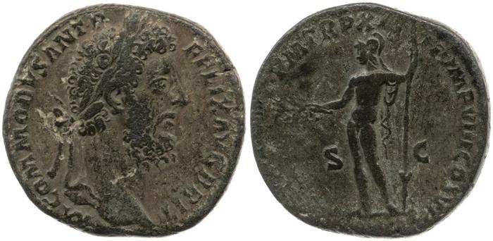 RIC III Commodus 527, реверс, bm