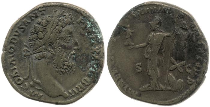 RIC III Commodus 528, реверс, bm