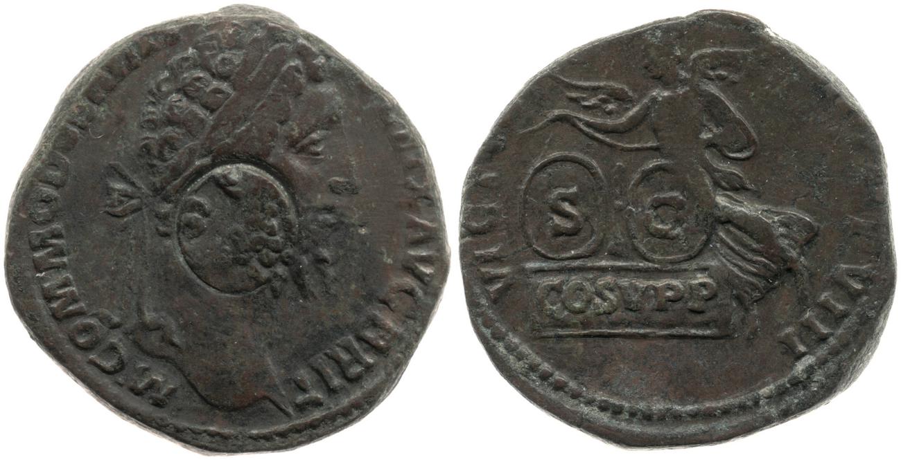 аверс RIC III Commodus 530
