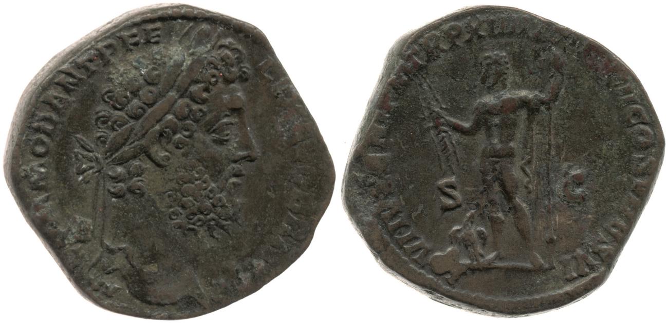 аверс RIC III Commodus 542
