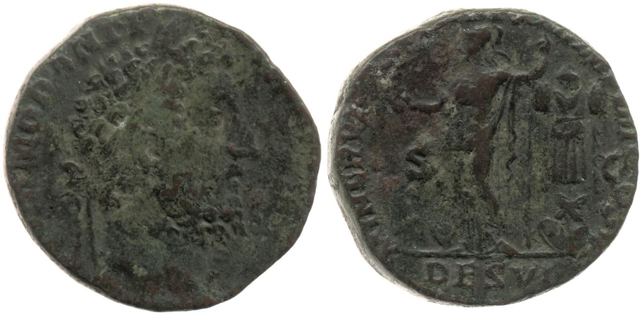 RIC III Commodus 544, аверс, Британский музей