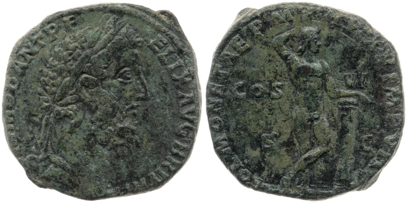 аверс RIC III Commodus 559