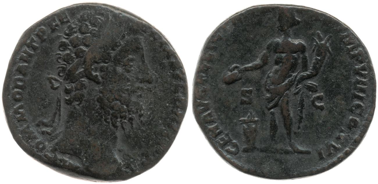 RIC III Commodus 561, аверс, bm