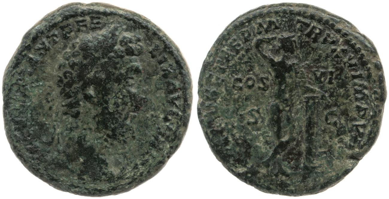 аверс RIC III Commodus 569