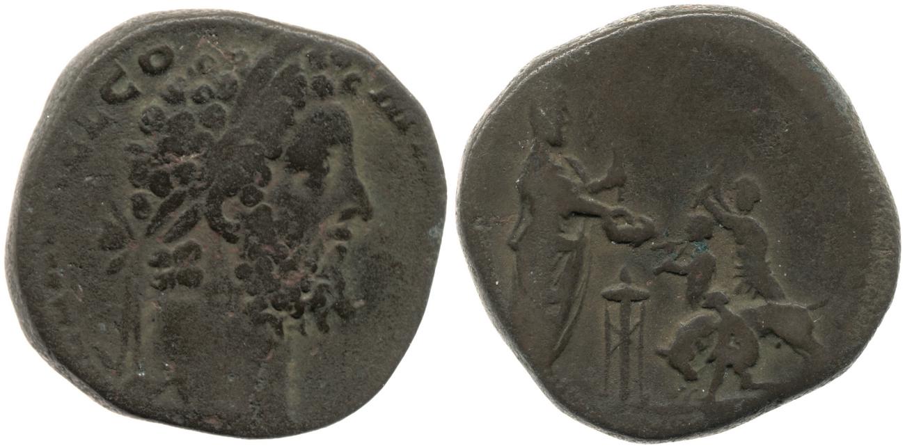 RIC III Commodus 603, аверс, bm