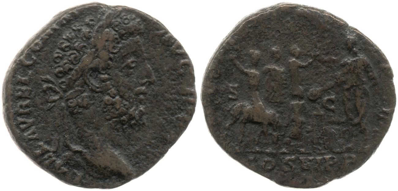 RIC III Commodus 602, аверс, bm