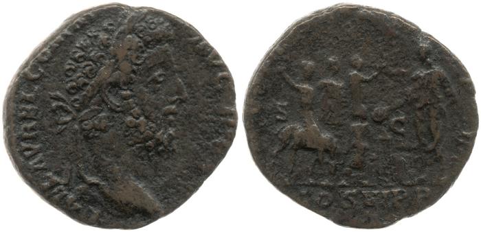 RIC III Commodus 602, реверс, bm