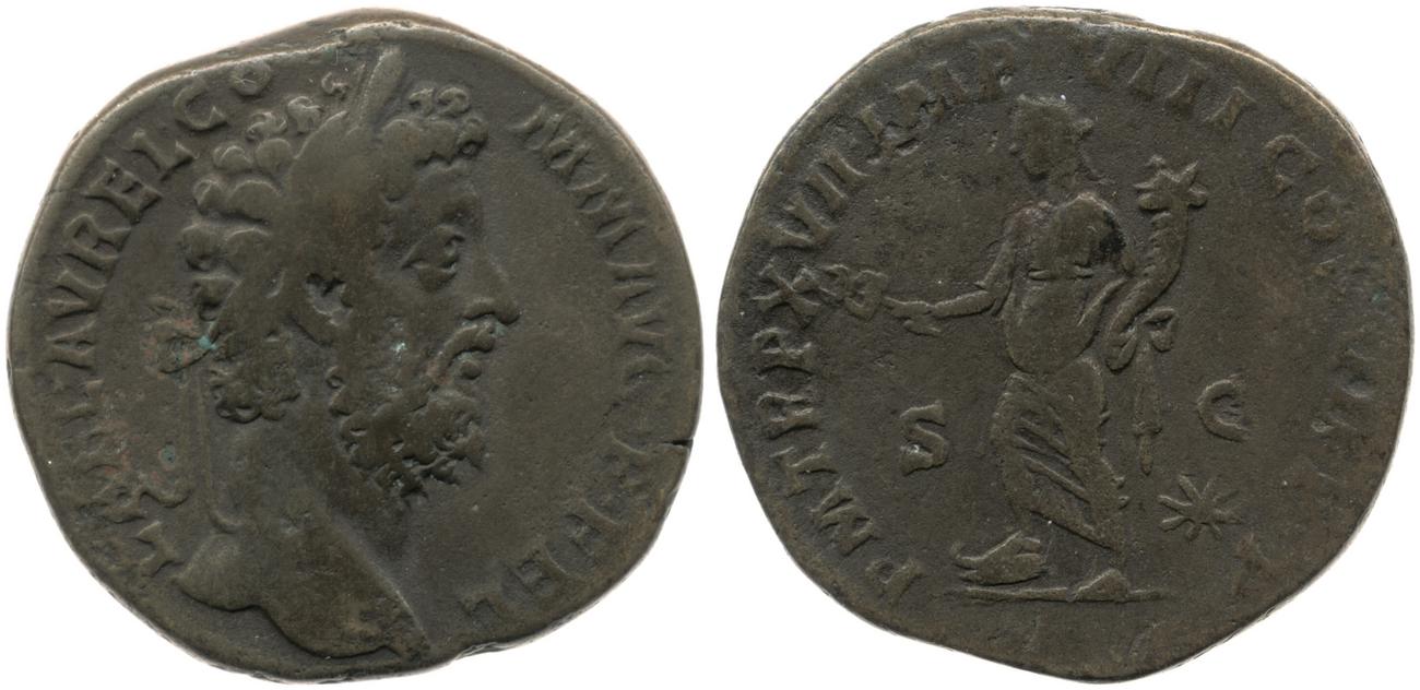 аверс RIC III Commodus 609