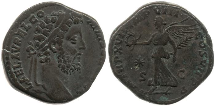 RIC III Commodus 612, реверс, bm