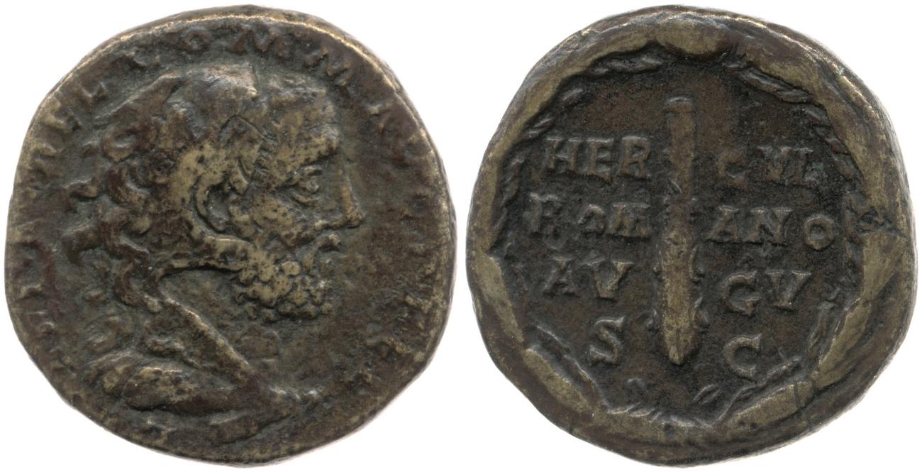 RIC III Commodus 637, аверс, bm