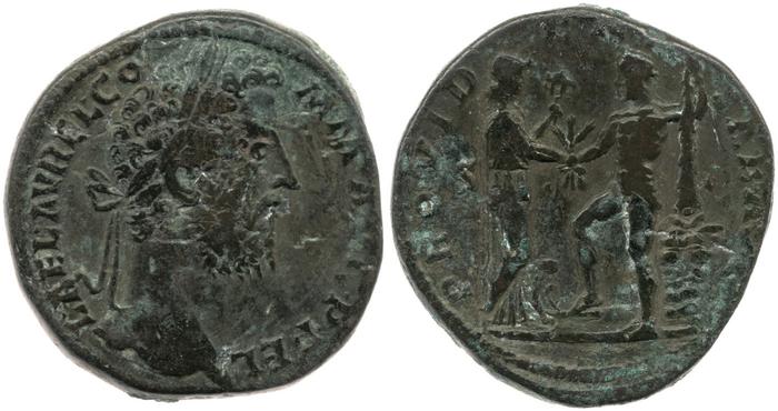 RIC III Commodus 641, реверс, bm