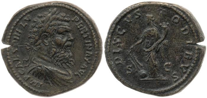 реверс RIC IV Pertinax 15