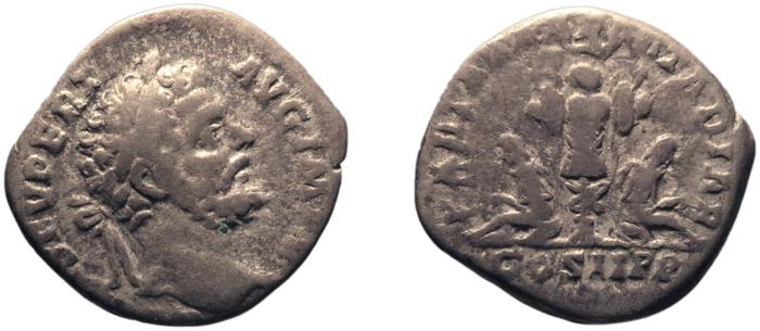 RIC IV Septimius Severus 63, реверс, Британский музей
