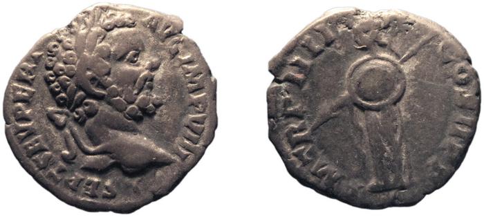 RIC IV Septimius Severus 83, реверс, bm