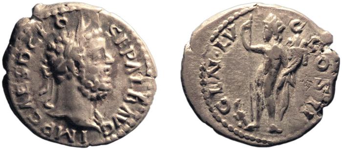 RIC IV Clodius Albinus 23B, реверс, bm
