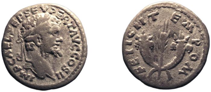 RIC IV Septimius Severus 373, реверс, bm
