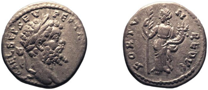 RIC IV Septimius Severus 383, реверс, bm