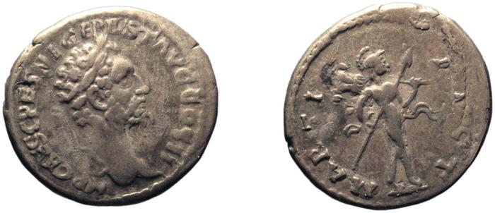 RIC IV Septimius Severus 405, реверс, bm